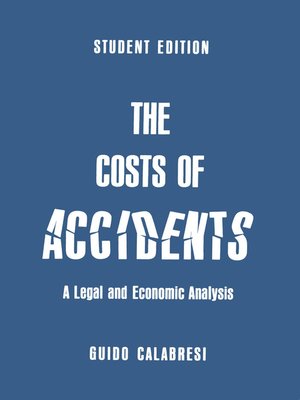 cover image of The Cost of Accidents